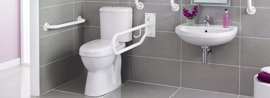 Modern Handicap Bathroom Solutions with Safety Features in New Port Richey, FL